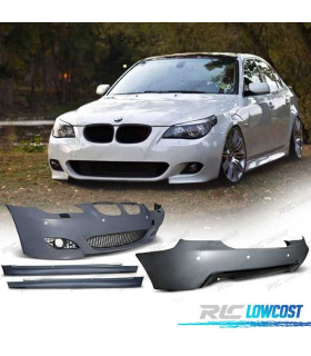 KIT CARROÇARIA BMW E60 LOOK M 03-07 COM PDC