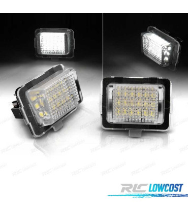 LUZES MATRÍCULA PARA MERCEDES W204 W212 C207 C216 W221 LED