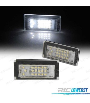 LUZ DE MATRICULA LED PARA MINI COOPER 2001-2006
