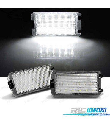 LUZES MATRÍCULA LED SEAT