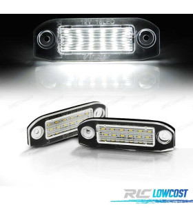 LUZ DE MATRICULA LED PARA VOLVO C30 S40 S60 S80 V70 Y XC