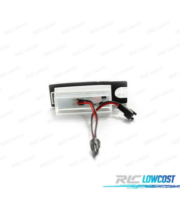 LUZES DE MATRÍCULA LED PARA VOLVO V70 II XC70 II S60 S80 XC90