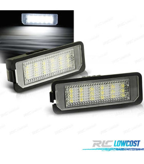 LUZES MATRÍCULA VOLKSWAGEN VW GOLF IV V PASSAT B6 PASSAT EOS PHATEON NEW BEETLE LUPO POLO LED