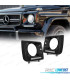 CONJUNTO LUZ DIURNA FRONTAL MERCEDES W461 W463 01-12 DRL LED PRETO