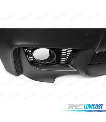 PARA-CHOQUES FRONTAL BMW E81 E82 E87 E88 04-13 LOOK 1M + GRELHAS