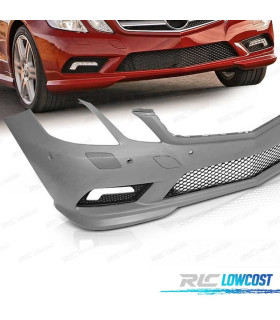 PARA-CHOQUES FRONTAL MERCEDES CLASE E C207 COUPE A207 CABRIO 09-13 LOOK AMG PDC