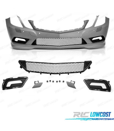 PARA-CHOQUES FRONTAL MERCEDES CLASE E C207 COUPE A207 CABRIO 09-13 LOOK AMG PDC