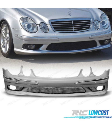 PARA-CHOQUES FRONTAL MERCEDES W211 02-06 PDC LOOK AMG