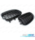 GRELHAS FRONTAIS DUPLAS BMW E60 03-10 PRETO BRILHANTE LOOK M5