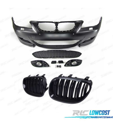 PARA-CHOQUES + GRELHA BMW E60 03-07 LOOK M5 PDC SRA