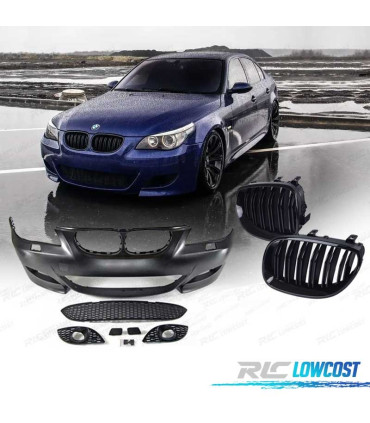 PARA-CHOQUES + GRELHAS BMW E60 03-07 LOOK M5 SRA