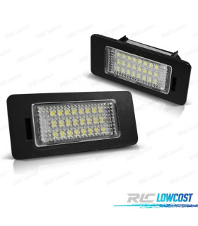 LUZES DE MATRICULA LED AUDI A4 B8 09-14