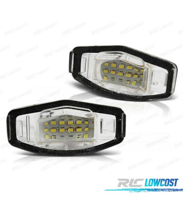 LUZES LED DE MATRÍCULA HONDA CIVIC ACURA LEGEND CITY ODYSSEY