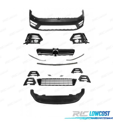 PARA-CHOQUES FRONTAL VOLKSWAGEN VW GOLF 7 12-17 LOOK R