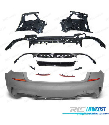 PARA-CHOQUES TRASEIRO BMW G20 19-22 LOOK M PERFORMANCE PDC
