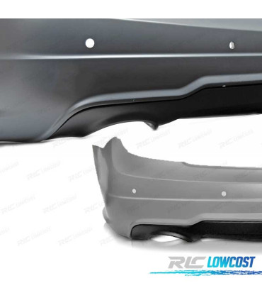 PARA-CHOQUES TRASEIRO MERCEDES CLASE C W204 11-14 LOOK AMG PDC