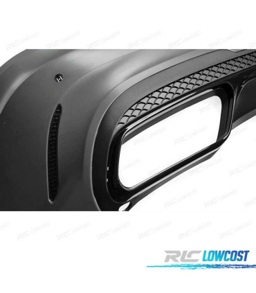 PARA-CHOQUES TRASEIRO MERCEDES CLASE E W212 13-16 LOOK AMG PDC