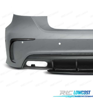 PARA-CHOQUES TRASEIRO MERCEDES CLASE A W176 15-18 LOOK AMG PDC