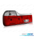 FAROLINS TRASEIROS BMW E32 86-94 VERMELHO BRANCO LEX