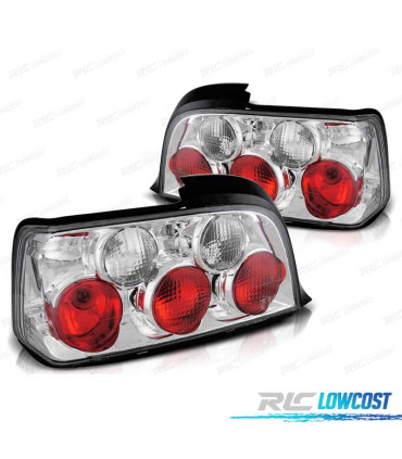 FAROLINS TRASEIROS BMW E36 90-99 COUPÉ CROMADO LEX