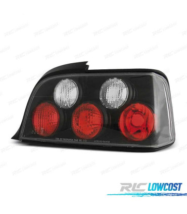 FAROLINS TRASEIROS BMW E36 COUPÉ 90-99 PRETO LEX