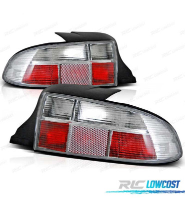 FAROLINS TRASEIROS BMW Z3 96-99 ROADSTER BRANCO LEX