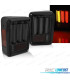 FAROLINS TRASEIROS PARA JEEP WRANGLER JK 07-18 LED BAR FUMADO PRETO