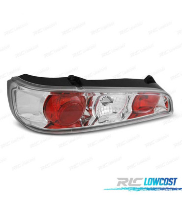 FAROLINS TRASEIROS FIAT SEICENTO 600 98-10 CROMADO