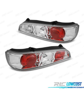 FAROLINS TRASEIROS FIAT SEICENTO 600 98-10 CROMADO