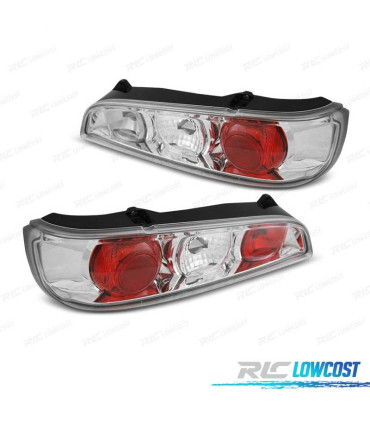 FAROLINS TRASEIROS FIAT SEICENTO 600 98-10 CROMADO