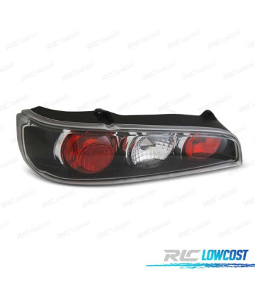 FAROLINS TRASEIROS PARA FIAT SEICENTO 600 98-10 PRETO