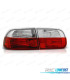 FAROLINS TRASEIROS HONDA CIVIC 91-95 3D VERMELHO BRANCO LEX