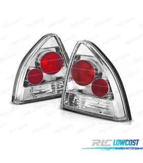 FAROLINS TRASEIROS HONDA PRELUDE 92-97 CROMADO LEX