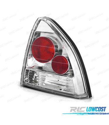 FAROLINS TRASEIROS HONDA PRELUDE 92-97 CROMADO LEX