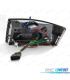 FAROLINS TRASEIROS AUDI A6 C6 SEDAN 04-08 CROMADO LED 7PIN