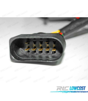 FAROLINS TRASEIROS AUDI A6 C6 SEDAN 04-08 CROMADO LED 7PIN