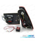 FAROLINS TRASEIROS BMW X5 E53 99-03 VERMELHO FUMADO LED