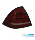 FAROLINS TRASEIROS MERCEDES CLASE C W203 SEDAN 00-04 LED DINÁMICOS VERMELHO FUMADO