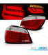 FAROLINS TRASEIROS BMW E60 SEDAN 03-07 LED VERMELHO BRANCO