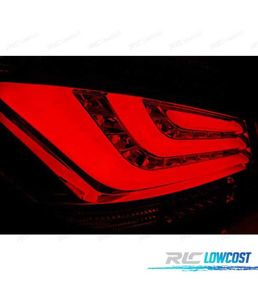 FAROLINS TRASEIROS BMW E60 SEDAN 03-07 LED VERMELHO BRANCO