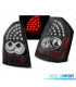 FAROLINS TRASEIROS CHRYSLER 300C 300 09-10 LED PRETO
