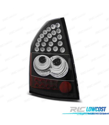 FAROLINS TRASEIROS CHRYSLER 300C 300 09-10 LED PRETO