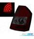 FAROLINS TRASEIROS CHRYSLER 300C 300 09-10 LED VERMELHO FUMADO