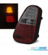 FAROLINS TRASEIROS MINI COOPER R50 R52 R53 04-06 LED VERMELHO FUMADO