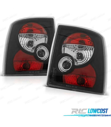CONJUNTO DE FAROLINS OPEL VECTRA A 88-95 PRETO LEX