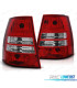 FAROLINS TRASEIROS VOLKSWAGEN VW GOLF 4 BORA VARIANT 99-06 VERMELHO BRANCO LEX