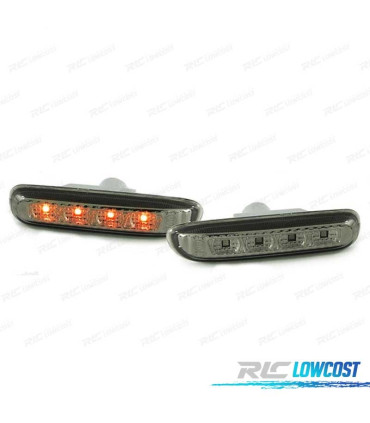 PISCAS LATERAIS LED BMW E46 98-01 FUMADOS