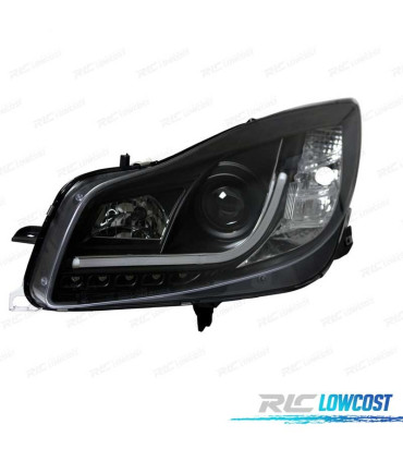 FARÓIS FRONTAIS OPEL INSIGNIA TUBE LIGHT LED LIM. SPORTSTOURER 08-13
