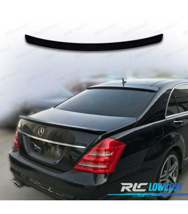 AILERON SPOILER LIP TRASEIRO MERCEDES CLASE S W221 05-11 LOOK AMG