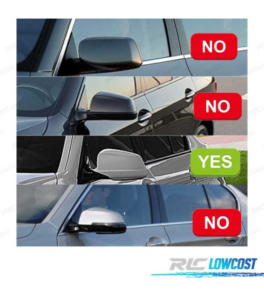 CAPAS ESPELHOS RETROVISORES BMW F10 F11 F18 11-13 CARBONO LOOK M